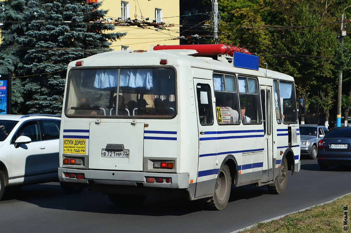 Брянская область, ПАЗ-3205-110 № В 721 МР 32