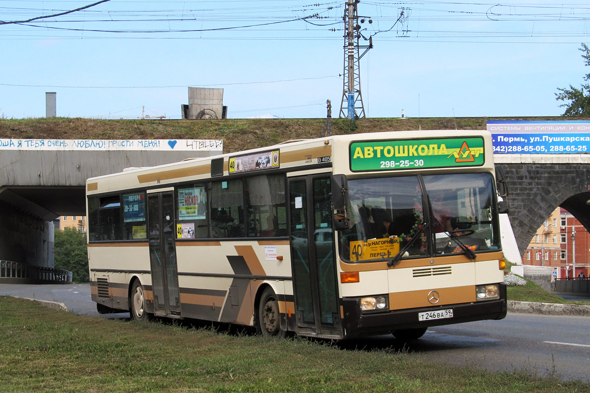 Пермский край, Mercedes-Benz O405 № Т 246 ВА 59