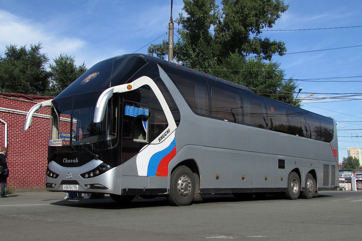 Красноярский край, Shuchi YTK6140H № Е 067 ВС 124