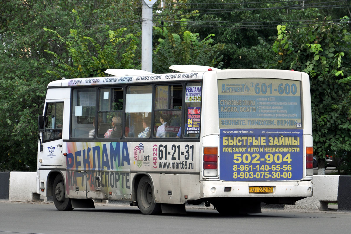 Тверская область, ПАЗ-320402-03 № АН 232 69