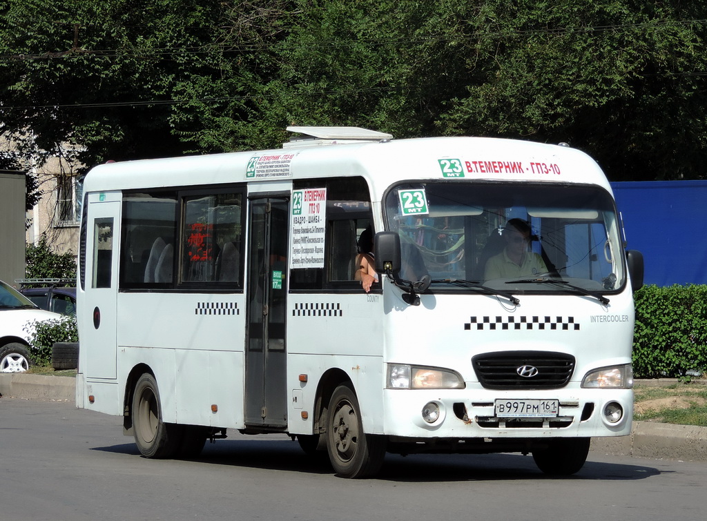 Ростовская область, Hyundai County LWB C10 (ТагАЗ) № В 997 РМ 161