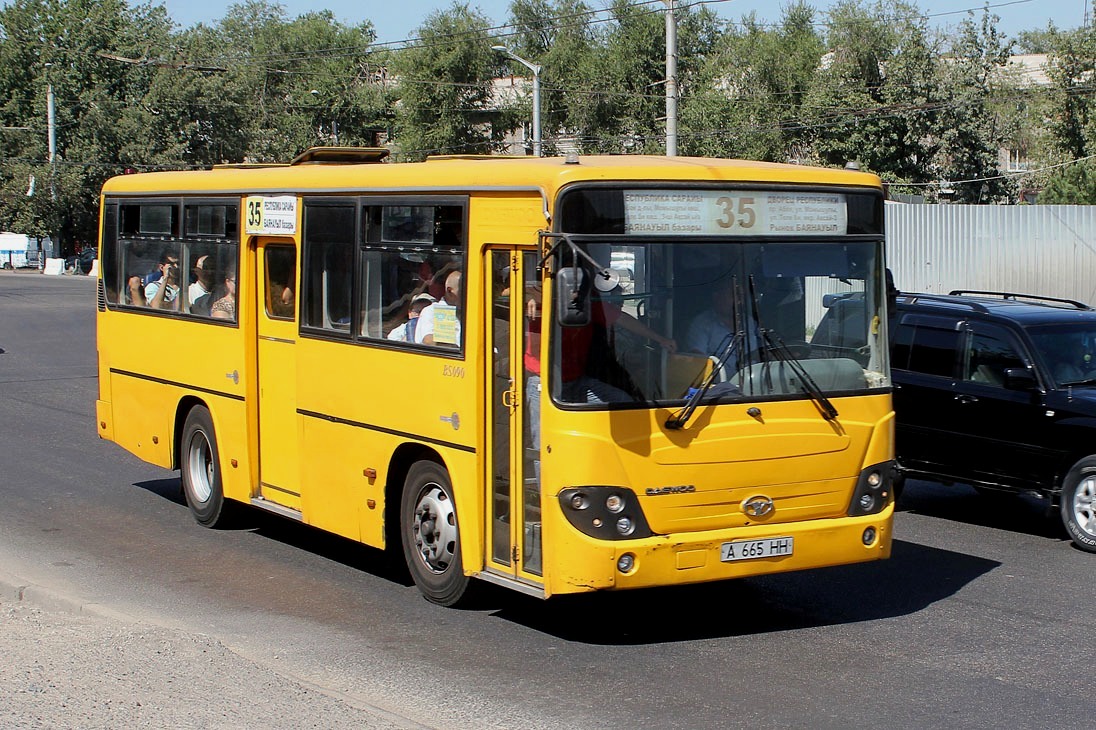 Алматы, Daewoo BS090 (СемАЗ) № A 665 HH