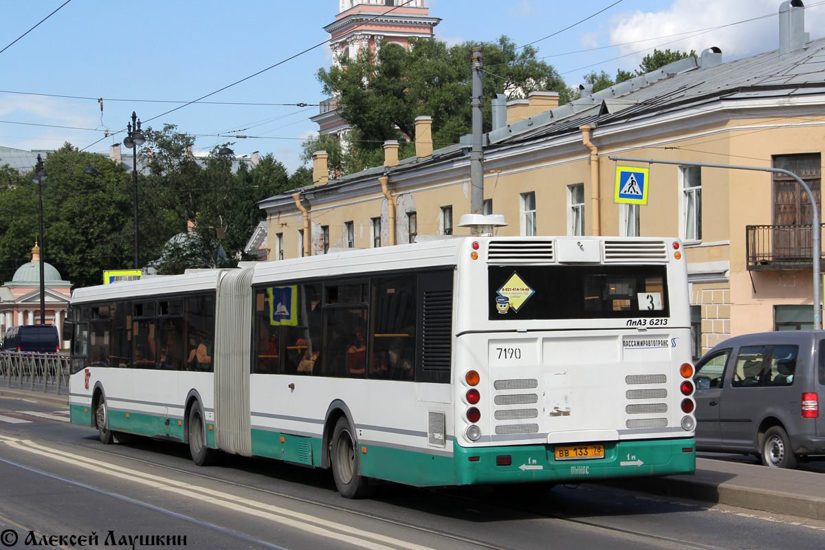 Санкт-Петербург, ЛиАЗ-6213.20 № 7190