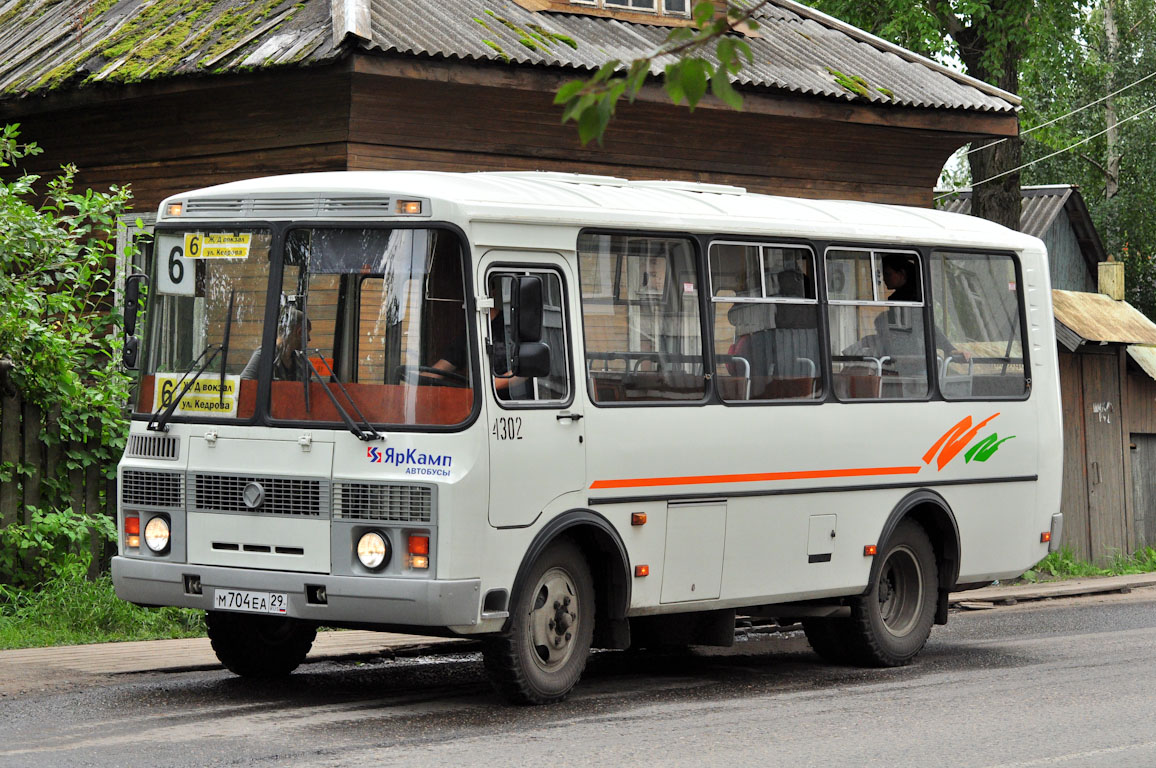 Архангельская область, ПАЗ-32054 № 4302