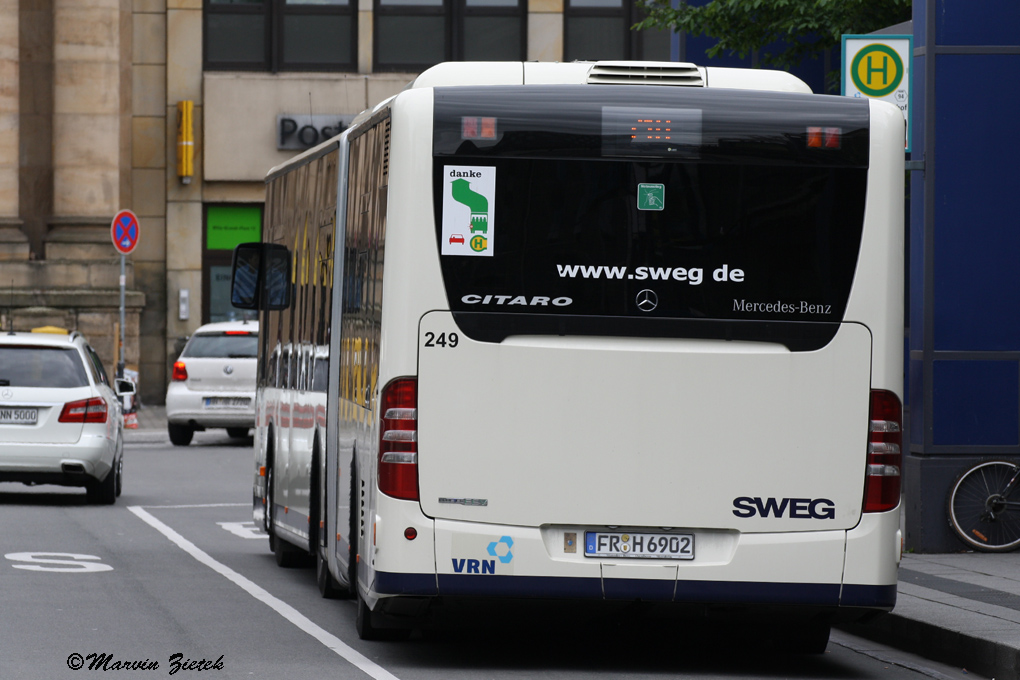 Баден-Вюртемберг, Mercedes-Benz O530G Citaro facelift G № 902