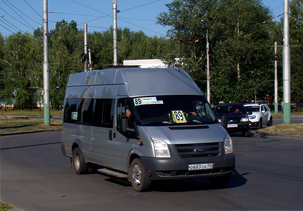 Пензенская область, Нижегородец-222702 (Ford Transit) № О 683 ОА 58