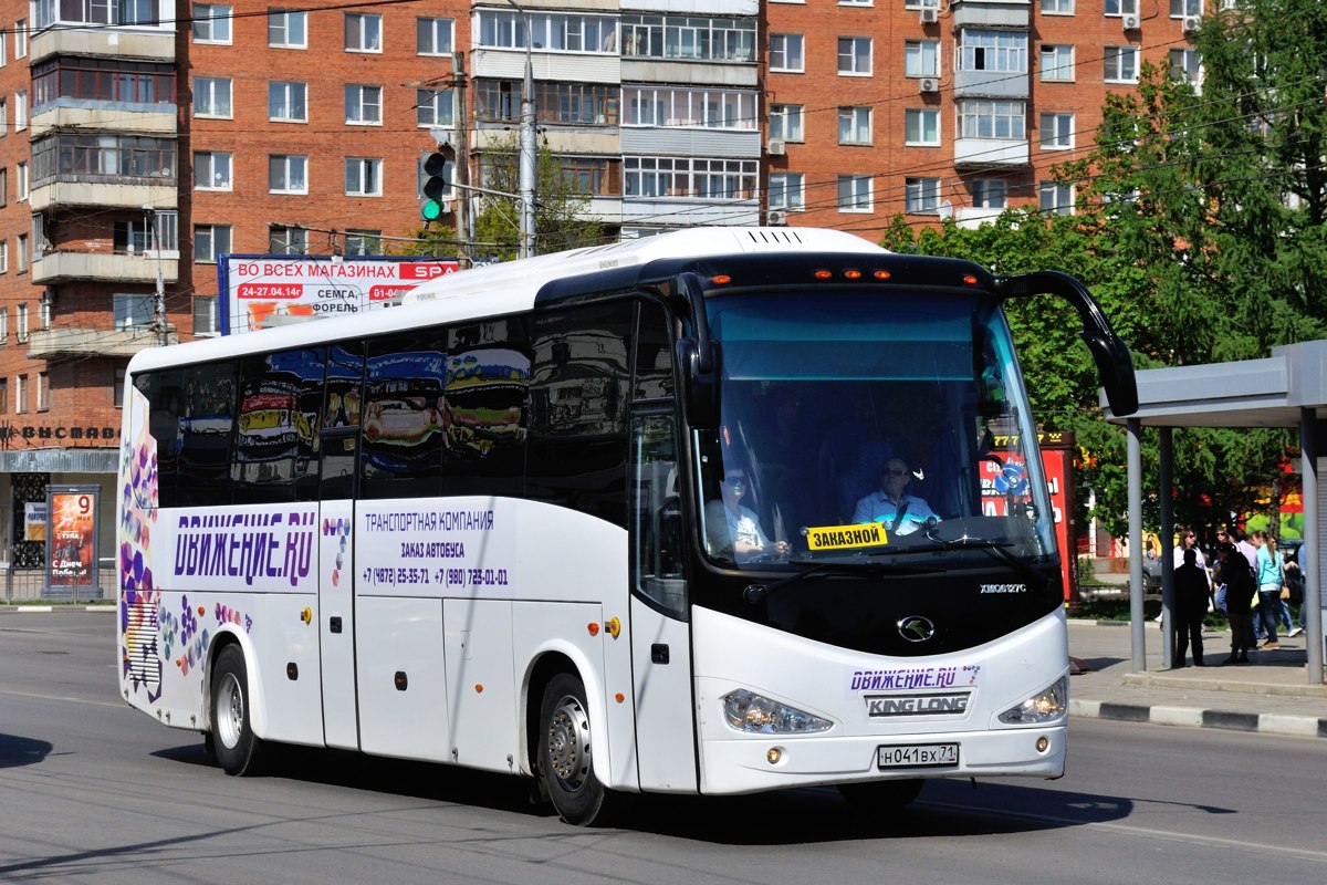 Тульская область, King Long XMQ6127C № Н 041 ВХ 71