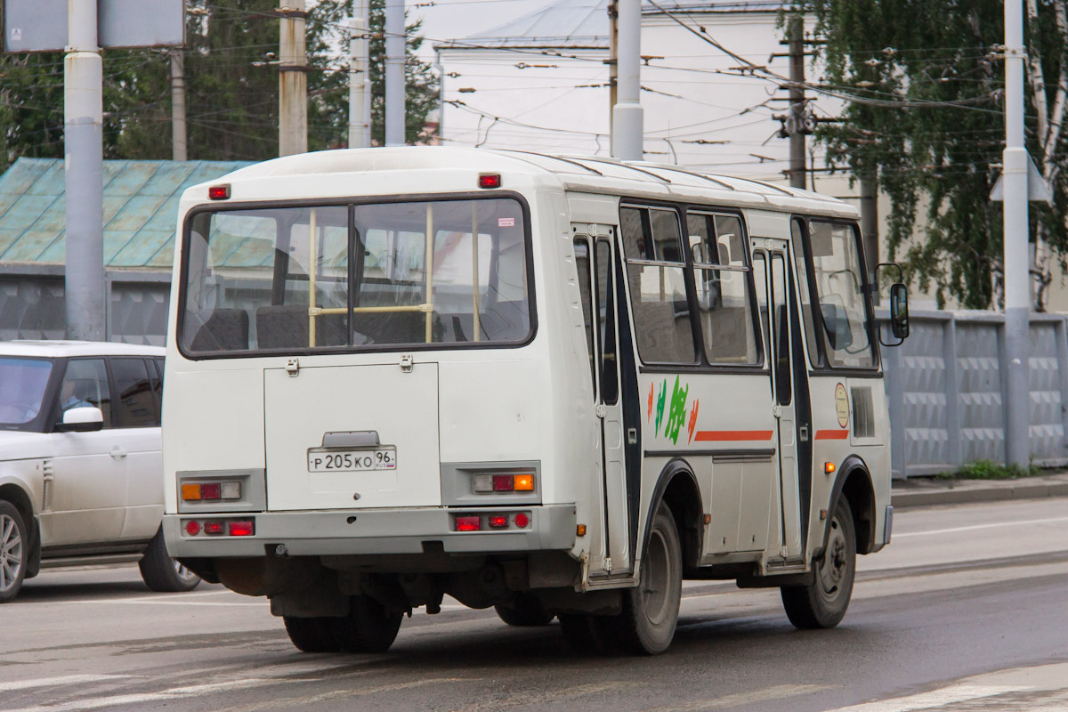 Свердловская область, ПАЗ-32054 № Р 205 КО 96