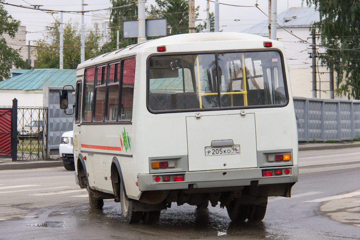 Свердловская область, ПАЗ-32054 № Р 205 КО 96