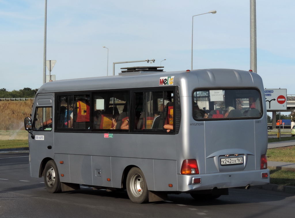 Ростовская область, Hyundai County SWB C08 (ТагАЗ) № Х 242 ОХ 161