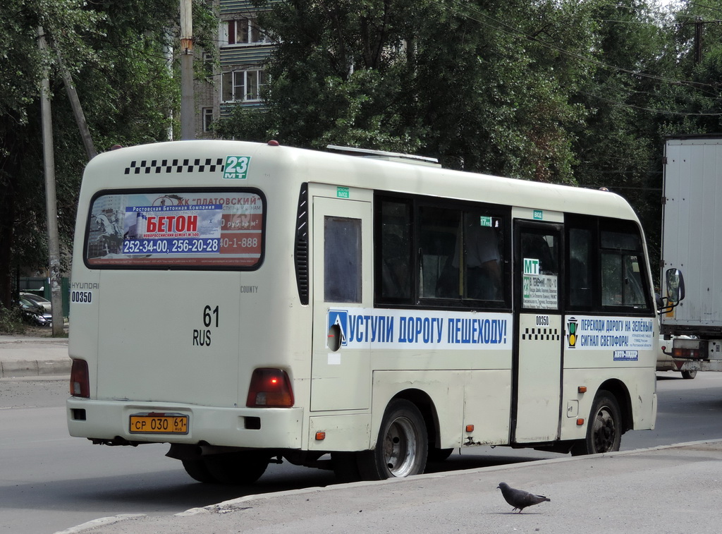 Ростовская область, Hyundai County SWB C08 (РЗГА) № 00350