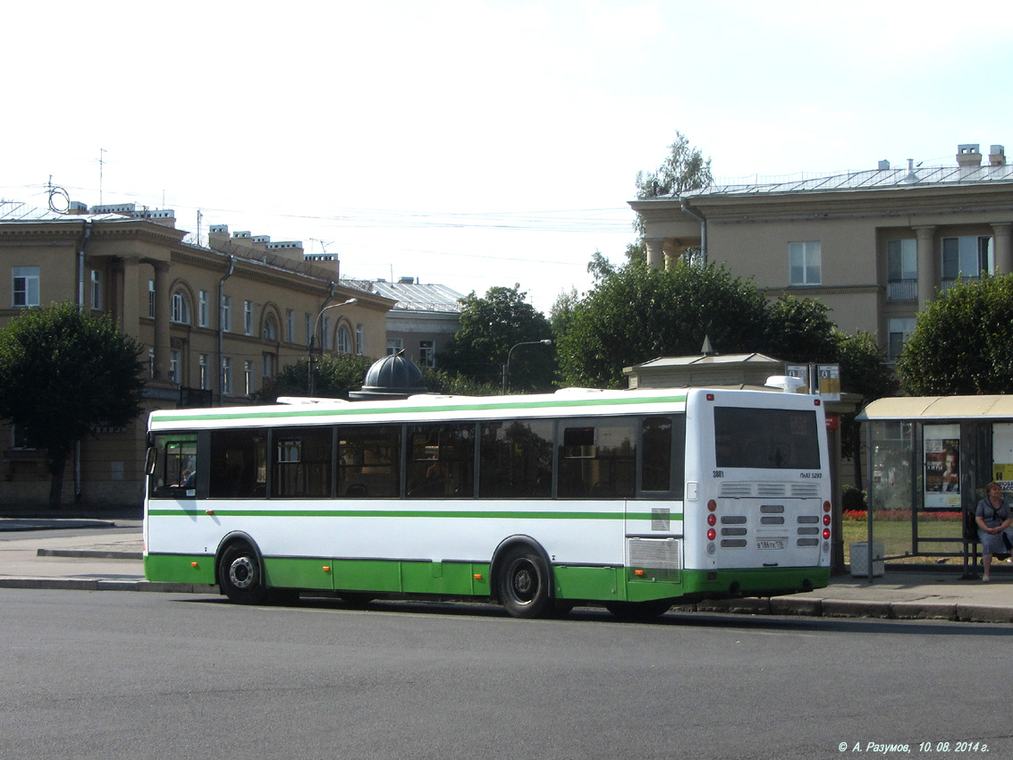 Санкт-Петербург, ЛиАЗ-5293.60 № 3861