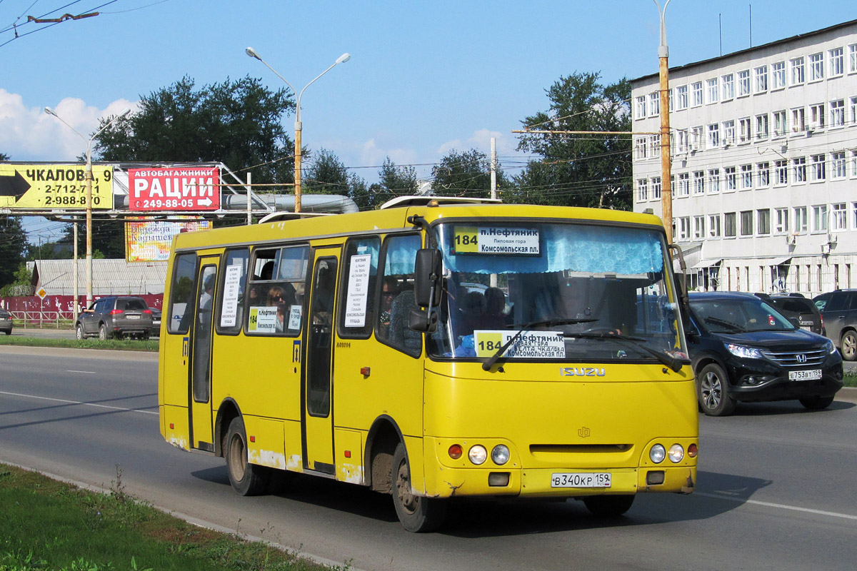 Пермский край, ЧА A09204 № В 340 КР 159