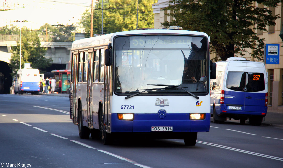 Латвия, Mercedes-Benz O345 № 67721