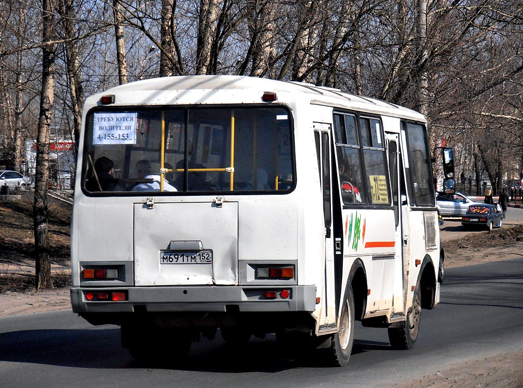 Nizhegorodskaya region, PAZ-32054 č. М 691 ТМ 152