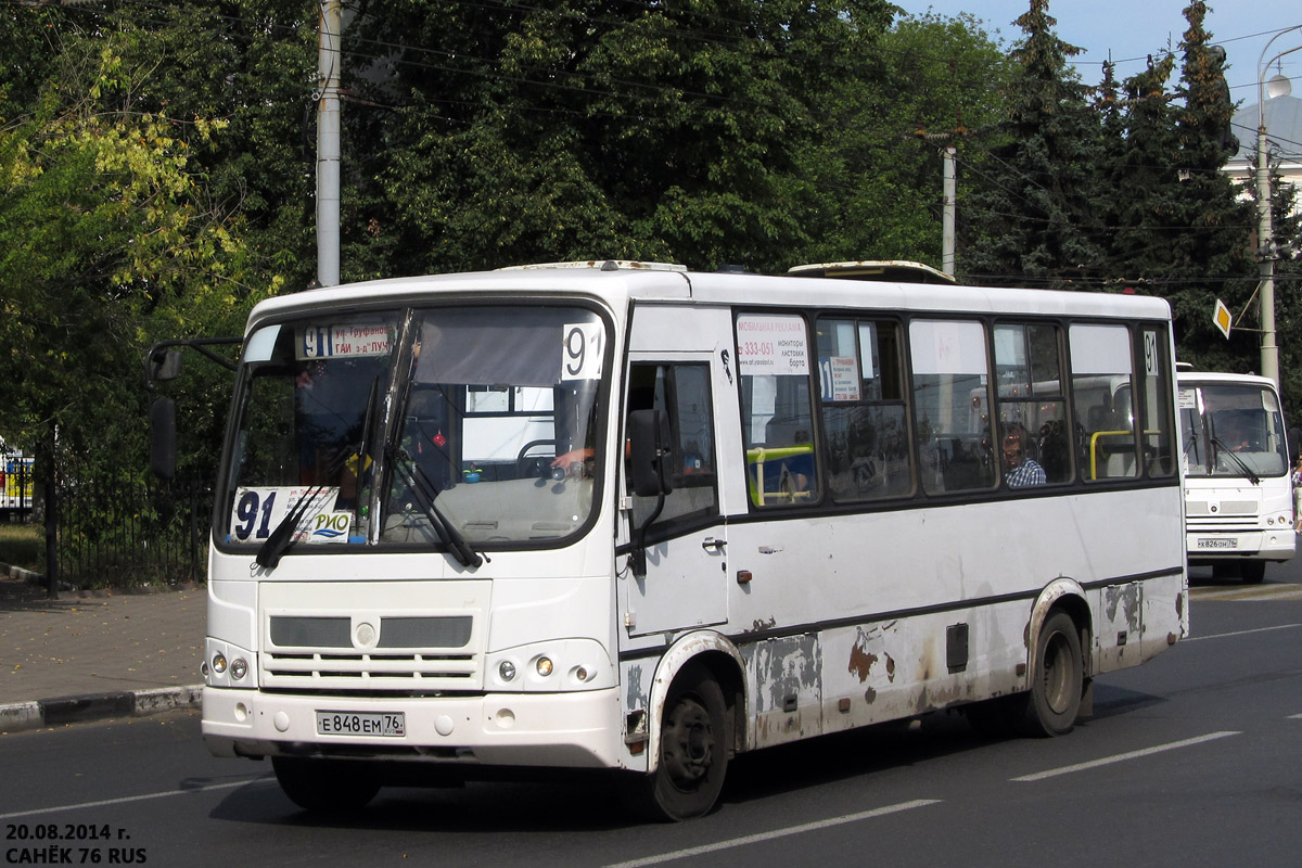 Ярославская область, ПАЗ-320412-03 № Е 848 ЕМ 76