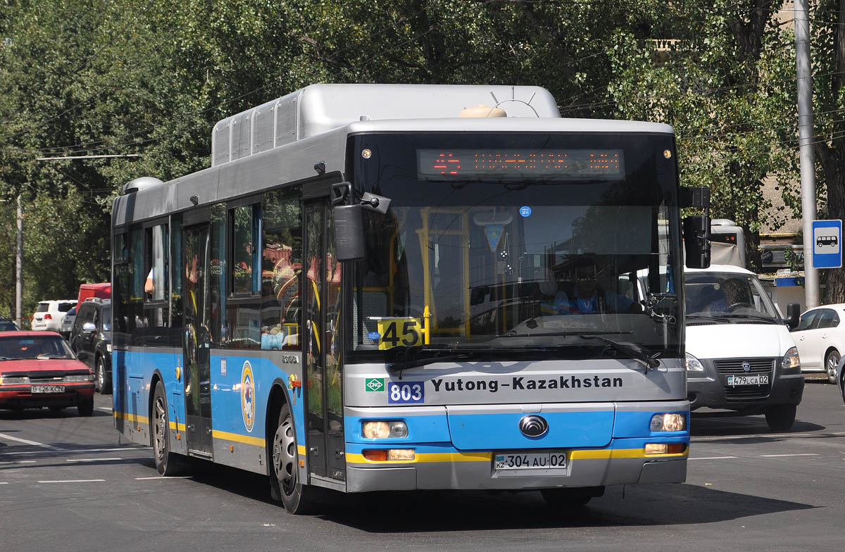 Алматы, Yutong ZK6118HGA № 803