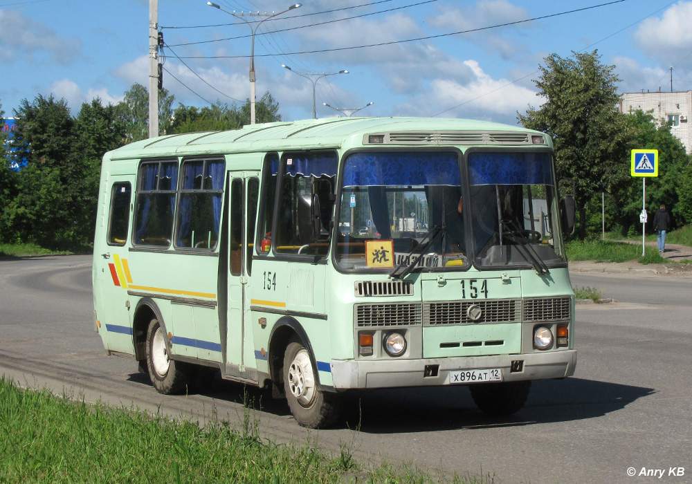 Марий Эл, ПАЗ-32053 № Х 896 АТ 12