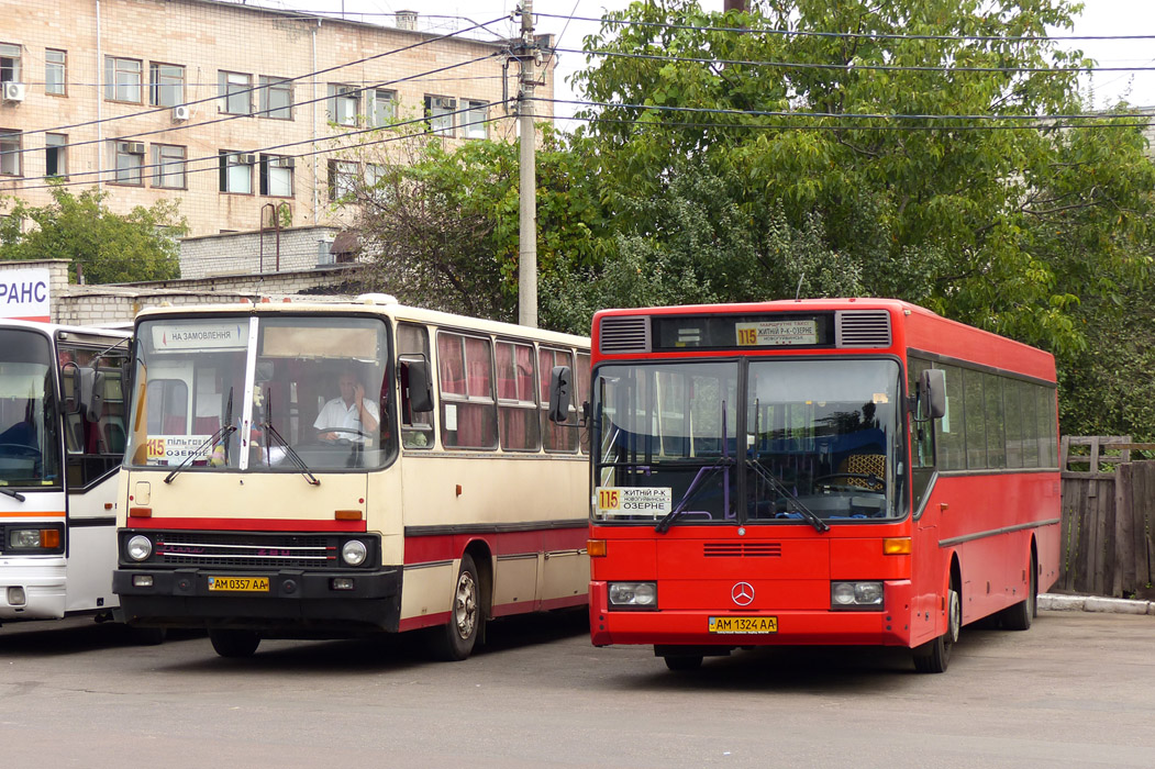 Житомирская область, Mercedes-Benz O407 № AM 1324 AA