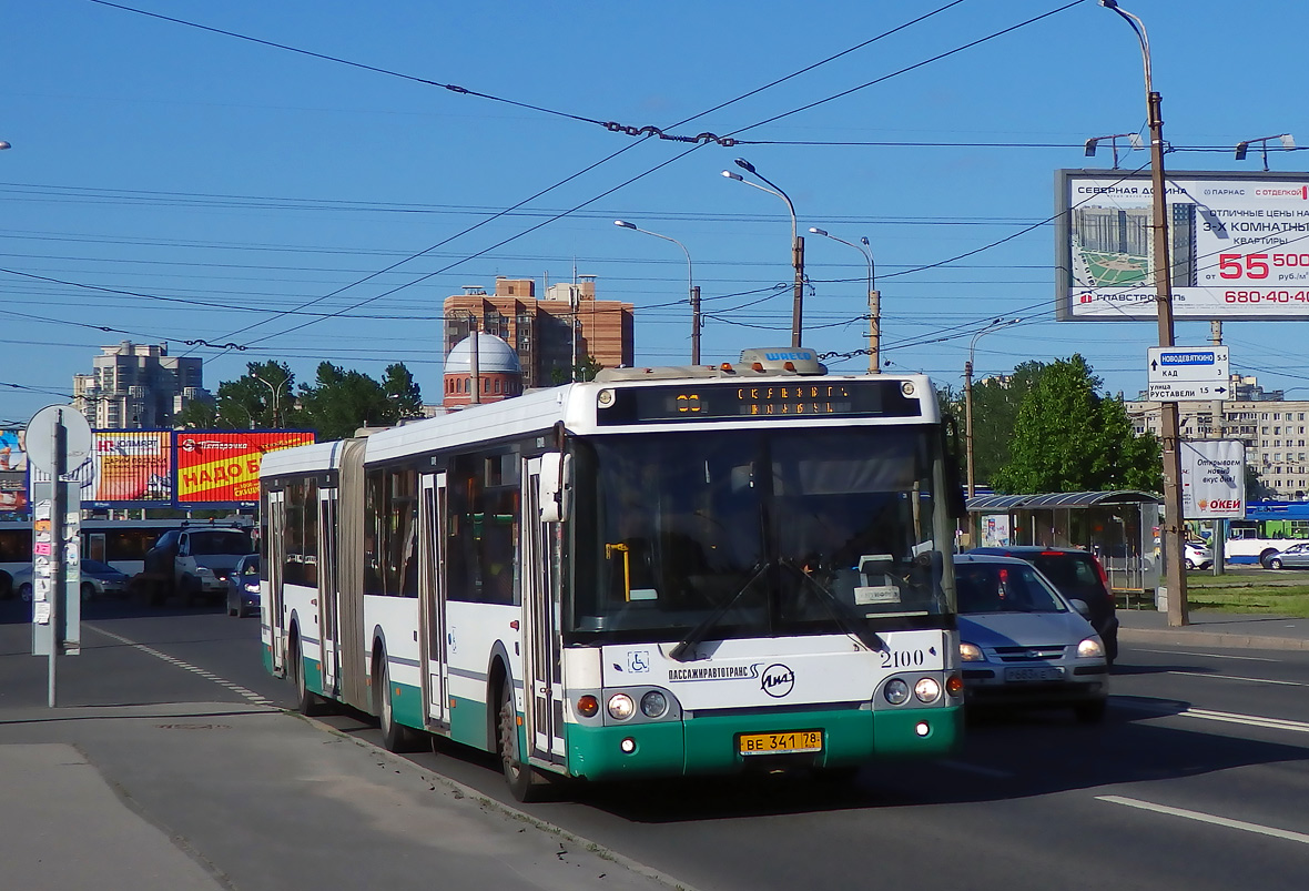 Sankt Peterburgas, LiAZ-6213.20 Nr. 2100