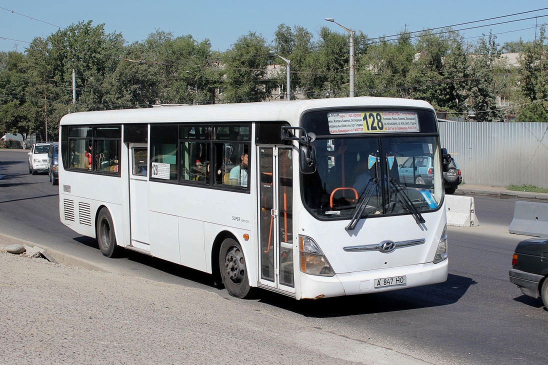 Алматы, Hyundai New Super AeroCity 1F/L № A 847 HO