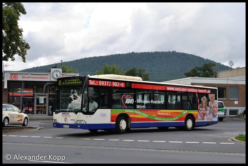 Бавария, Mercedes-Benz O530Ü Citaro Ü № 145