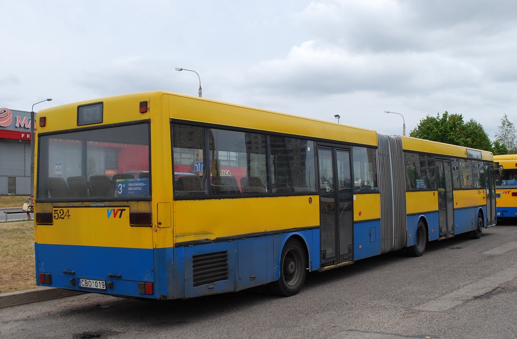 Литва, Mercedes-Benz O405G № 524