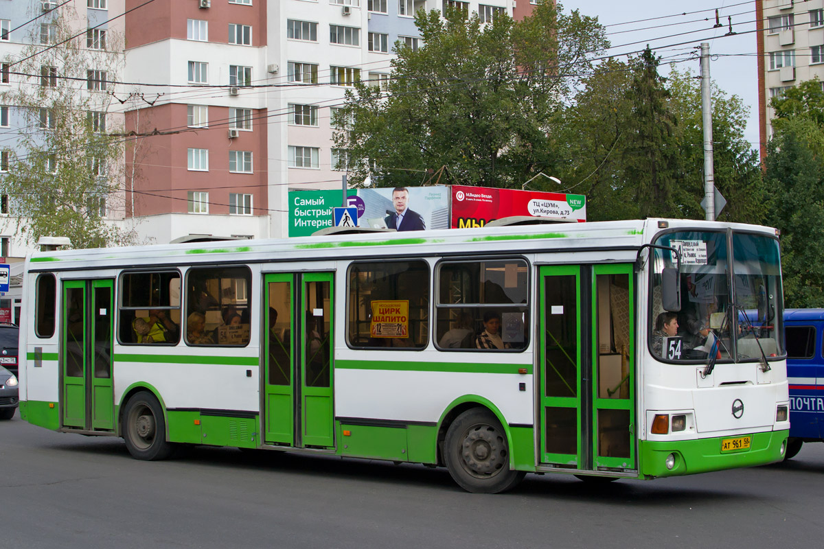 Пензенская область, ЛиАЗ-5256.45 № АТ 961 58