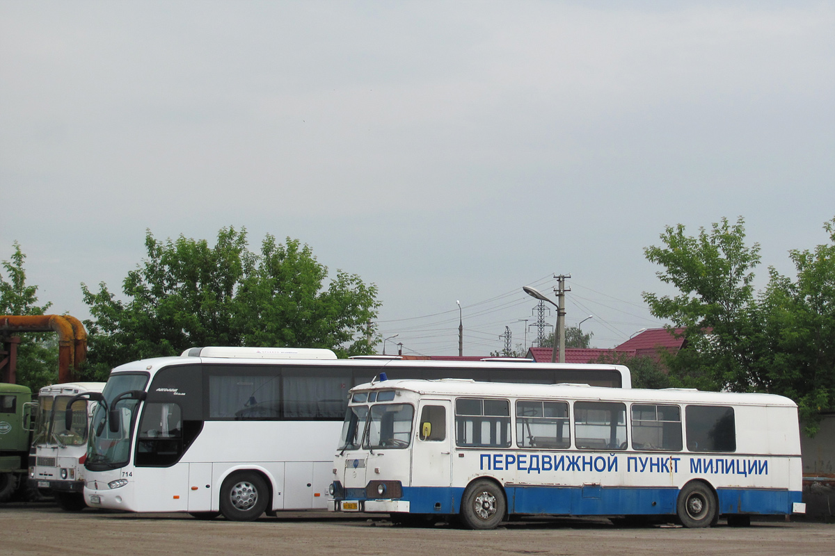 Пензенская область, Marcopolo Andare 1000 (ГолАЗ) (Hyundai) № 714; Пензенская область, ЛиАЗ-677М № 3363; Пензенская область — АТП