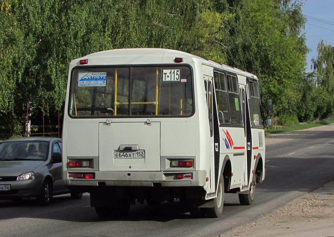 Нижегородская область, ПАЗ-32054-07 № Е 646 ХТ 152