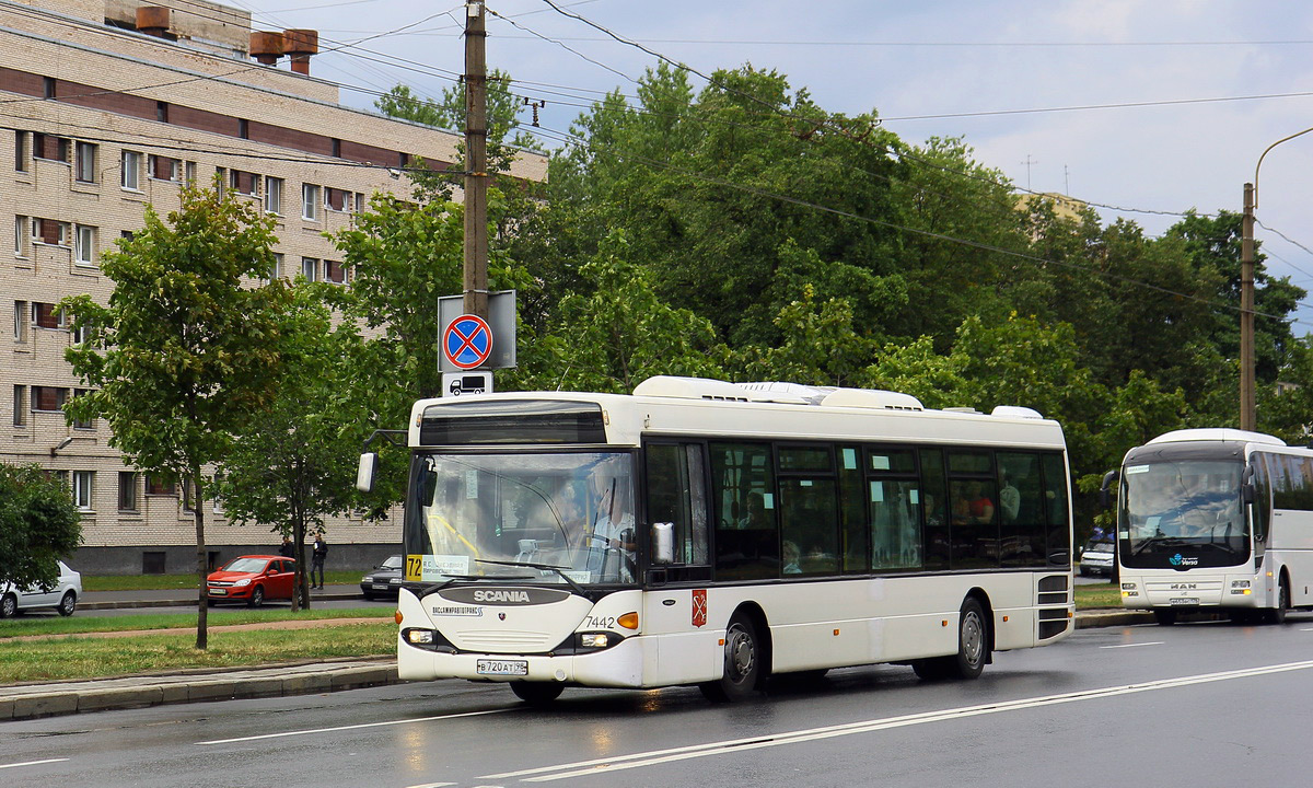 Petrohrad, Scania OmniLink I (Scania-St.Petersburg) č. 7442