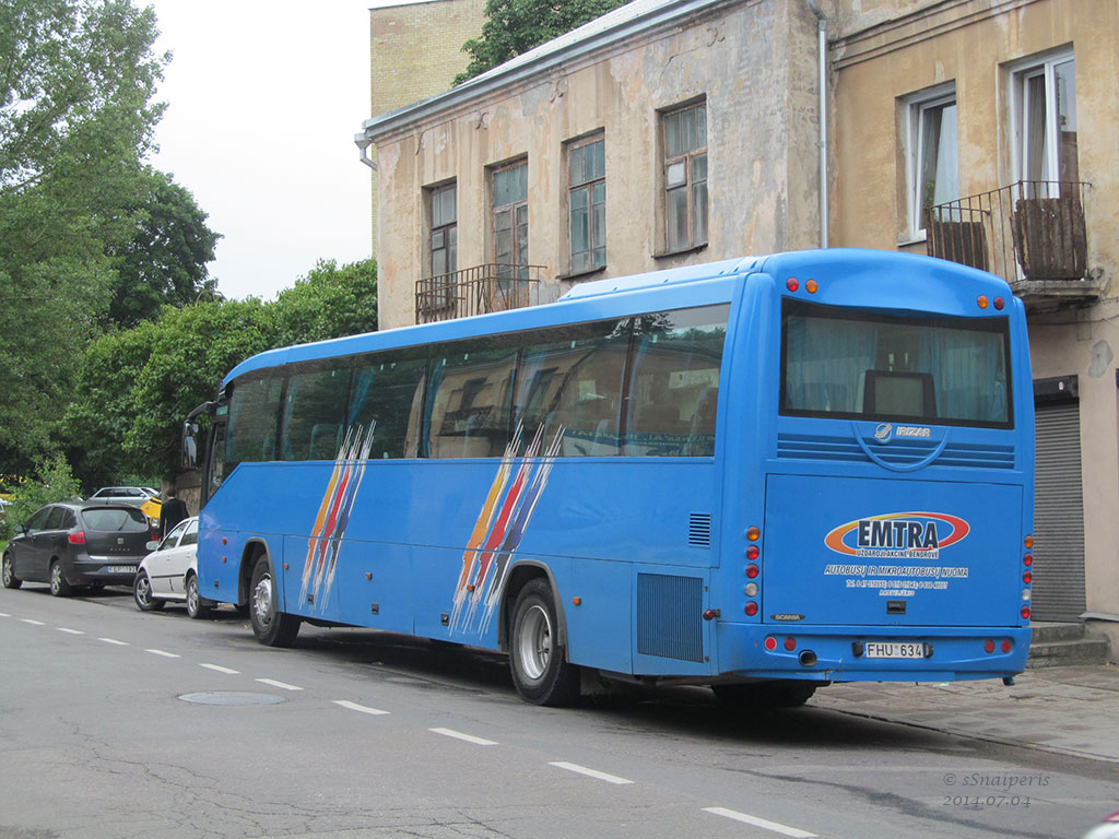 Литва, Irizar InterCentury II 12,8.32 № FHU 634; Литва — Праздник песни 2014