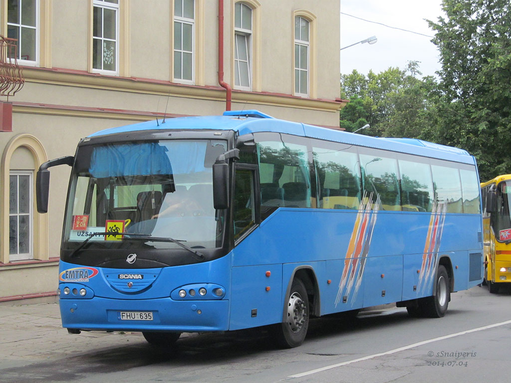 Литва, Irizar InterCentury II 12,8.32 № FHU 635; Литва — Праздник песни 2014