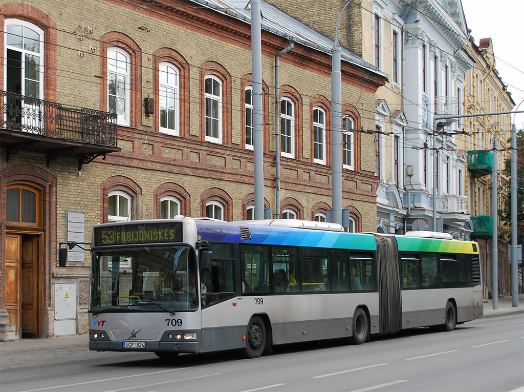 Литва, Volvo 7700A № 709