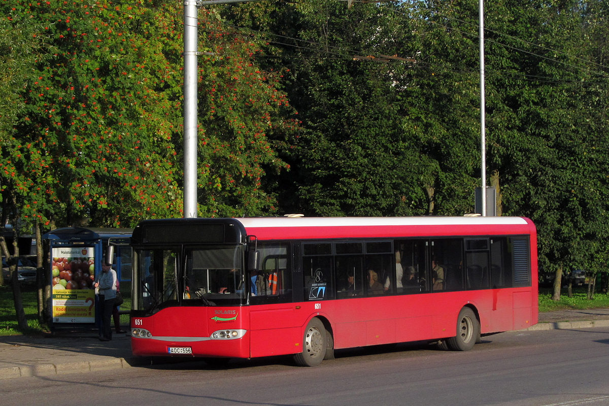 Литва, Solaris Urbino II 12 № 651