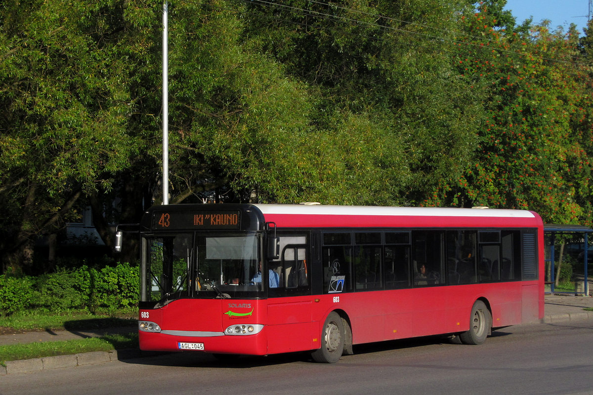 Литва, Solaris Urbino II 12 № 603