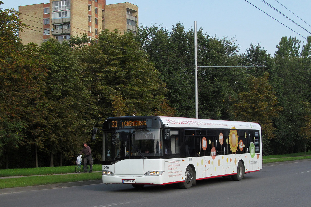 Литва, Solaris Urbino II 12 № 640