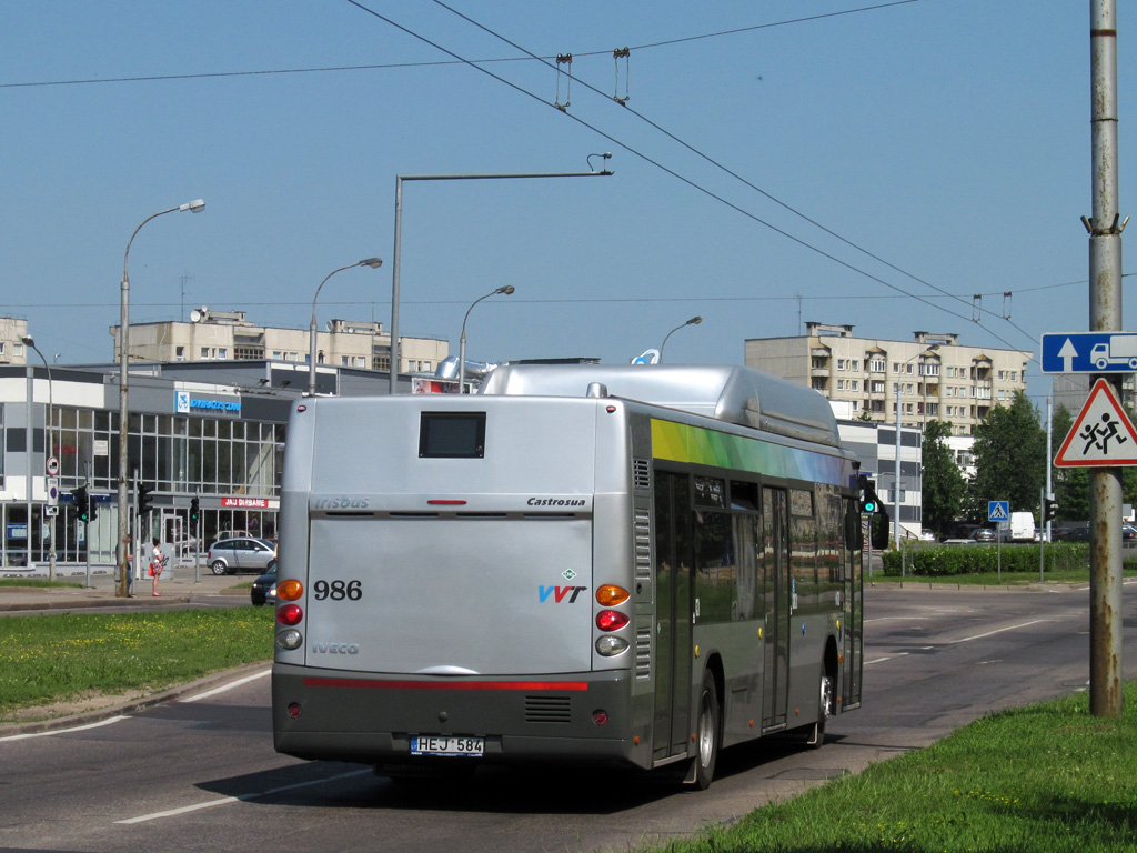 Литва, Castrosua CS.40 City Versus GNC 12 № 986