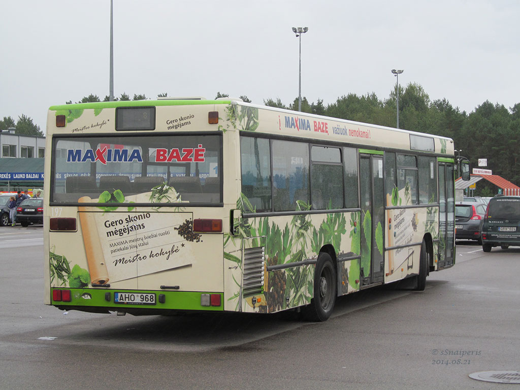 Литва, Mercedes-Benz O405N № 197