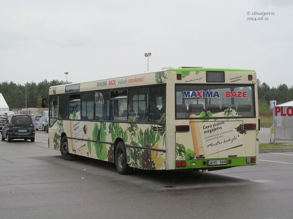 Литва, Mercedes-Benz O405N № 197