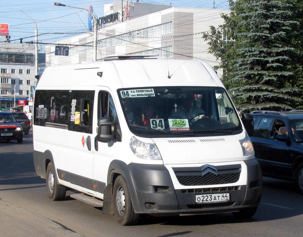 Костромская область, Нижегородец-2227W (Citroёn Jumper) № О 223 АТ 44 —  Фото — Автобусный транспорт