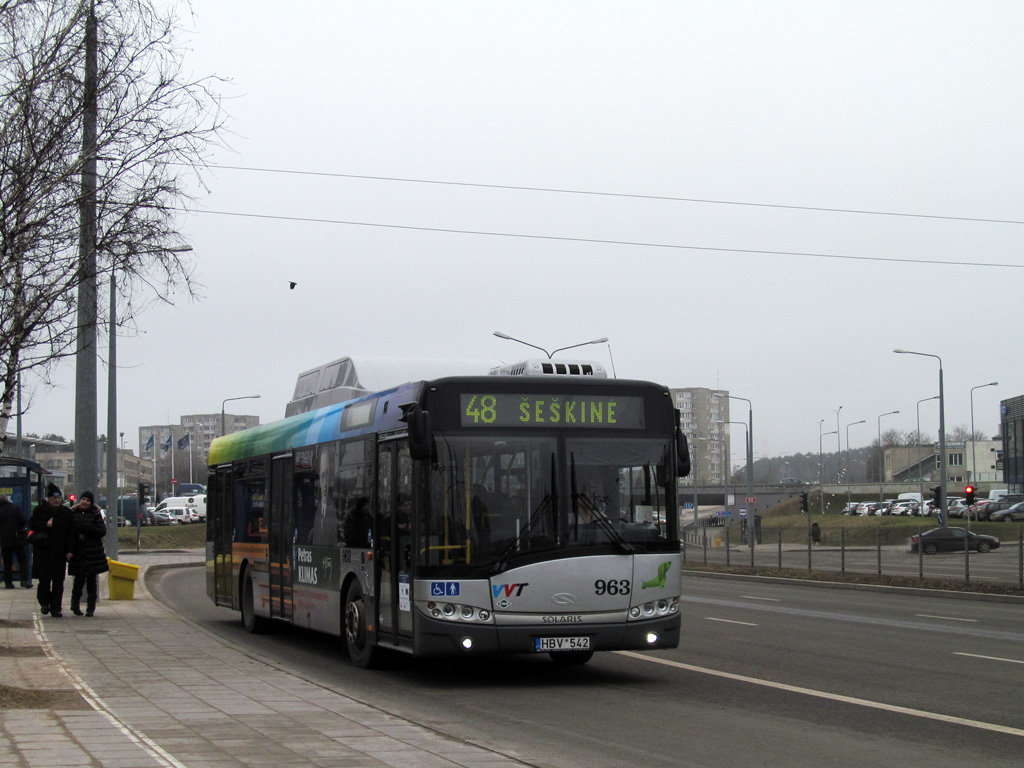 Литва, Solaris Urbino III 12 CNG № 963