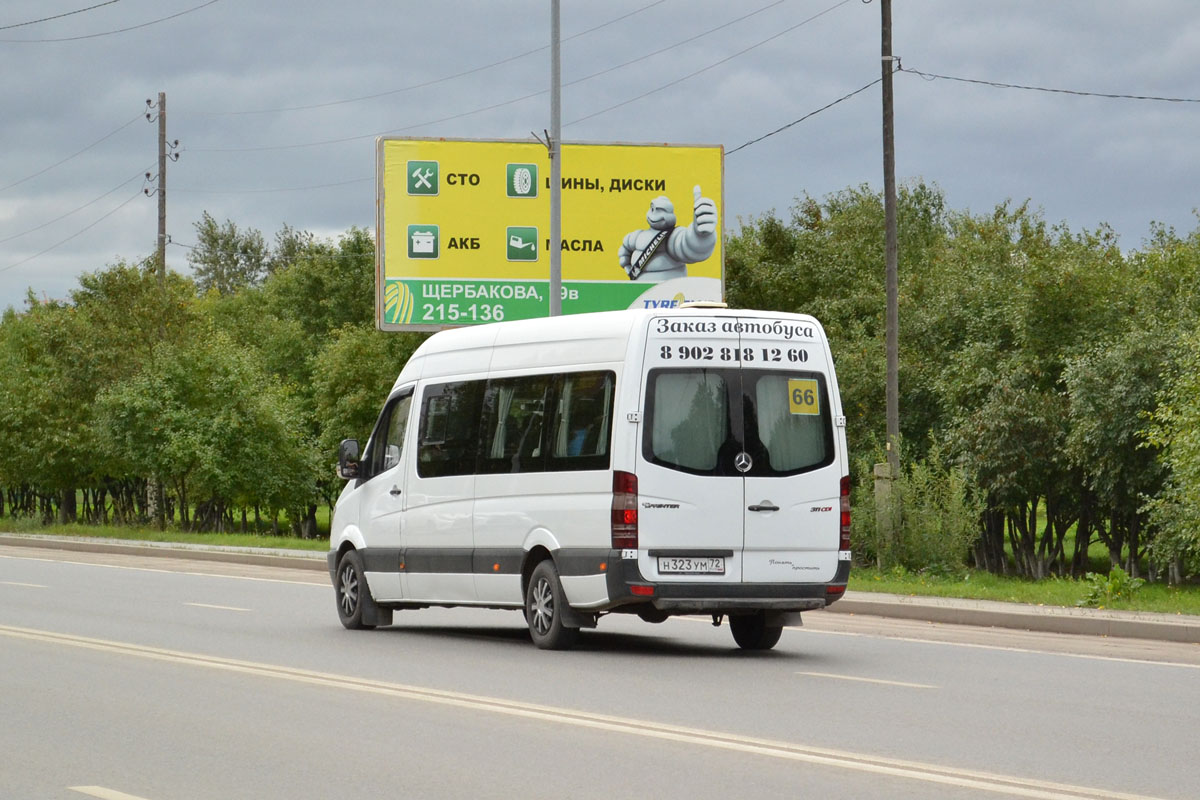 Тюменская область, Mercedes-Benz Sprinter W906 311CDI № Н 323 УМ 72