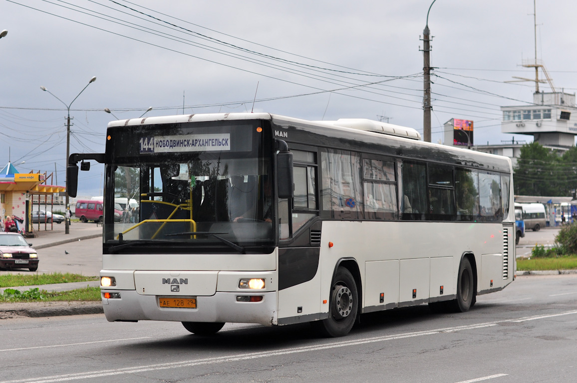 Архангельская область, MAN A72 Lion's Classic SÜ283 № АЕ 128 29