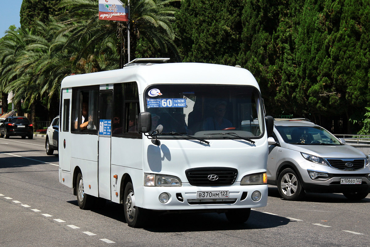 Краснодарский край, Hyundai County SWB C08 (РЗГА) № В 370 НМ 123