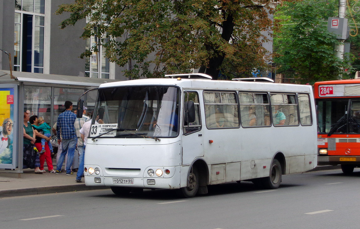 Саратовская область, Богдан А09212 № Т 012 ТР 64