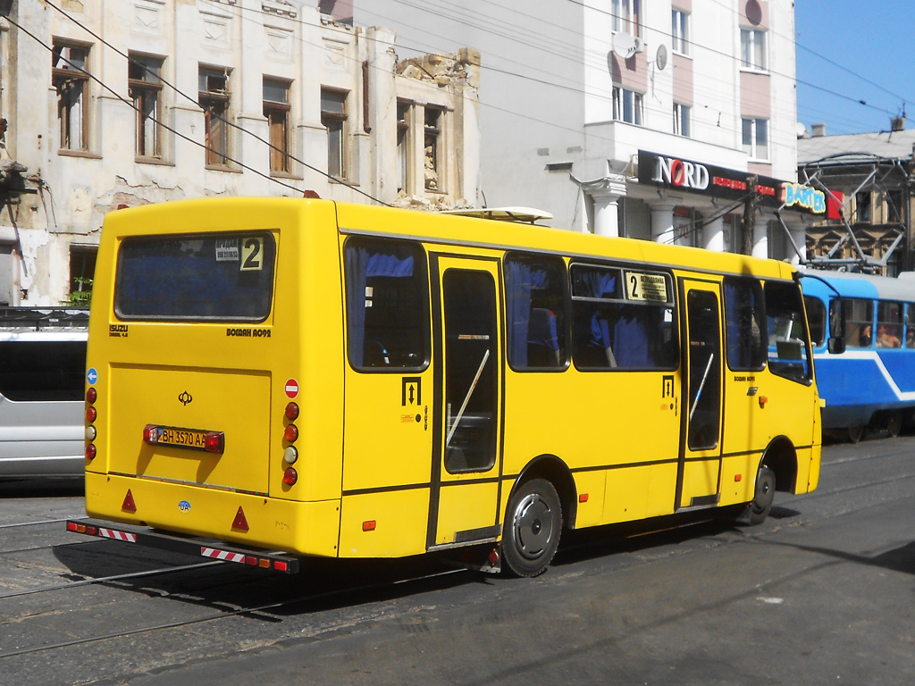 Одесская область, Богдан А09202 № BH 3570 AA