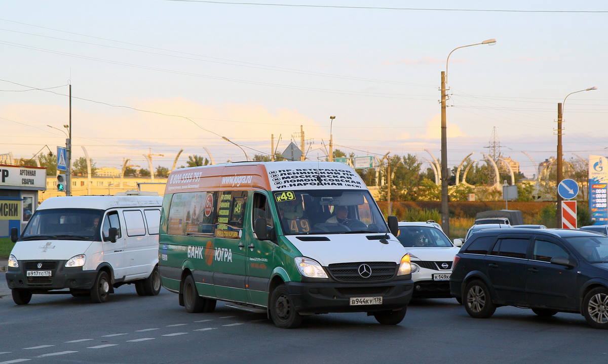 Санкт-Петербург, Луидор-22360C (MB Sprinter) № В 944 КУ 178