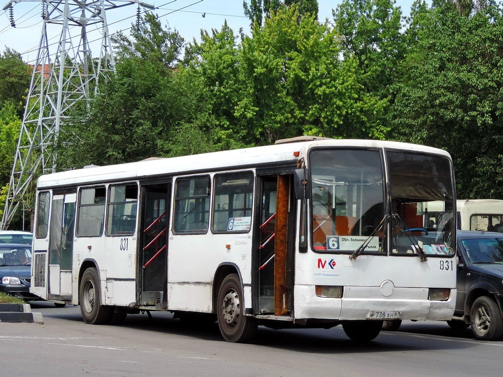 Ростовская область, Mercedes-Benz O345 № 831