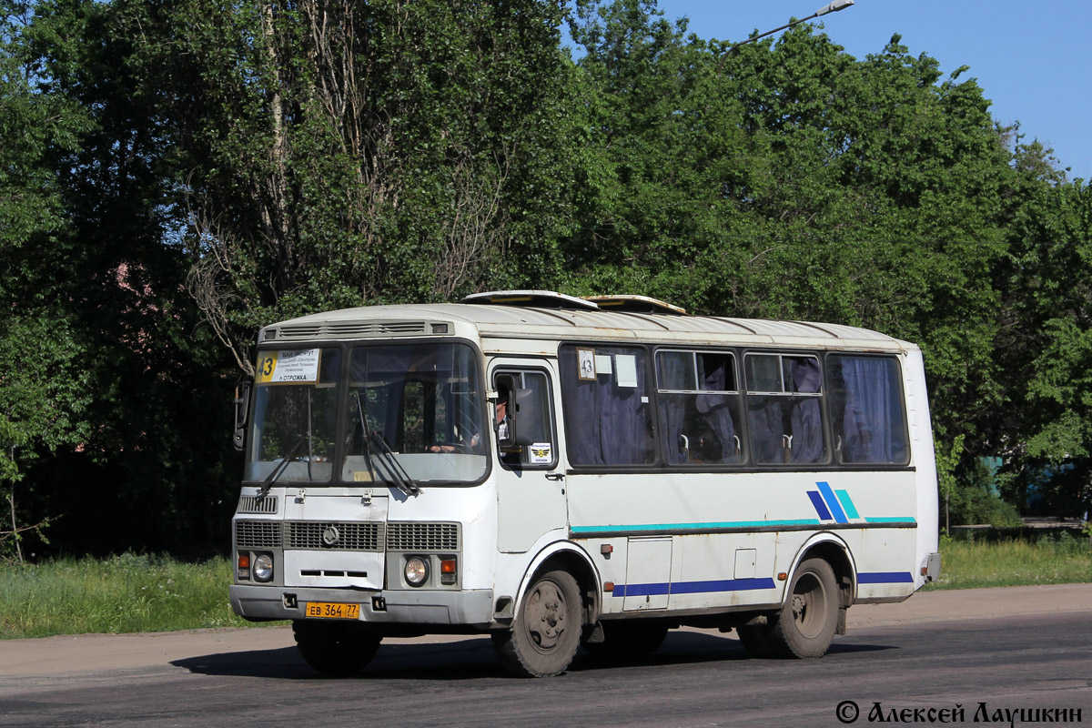 Воронежская область, ПАЗ-32053 № ЕВ 364 77